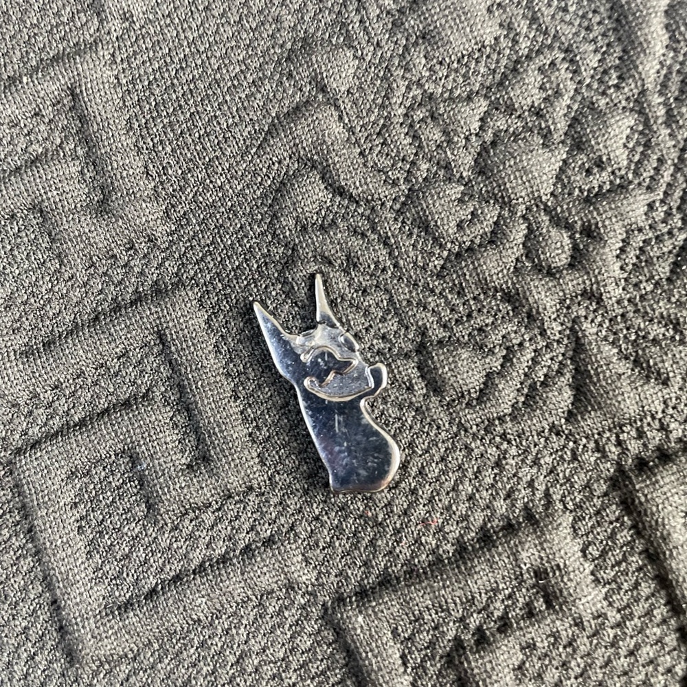 Makobi M4232 Bianchi Jacquard Crewneck Sweatshirt Size 3XL Black Embossed Print - Picture 6 of 14